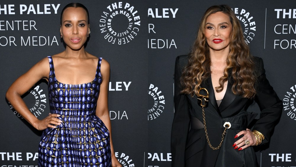 Kerry Washington, Christopher John Rogers, Tina Knowles, Paley Honors Gala, Tyler Perry, red carpet