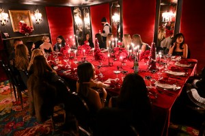 The scene at the PrettyLittleThing x Elsa Hosk Dinner.