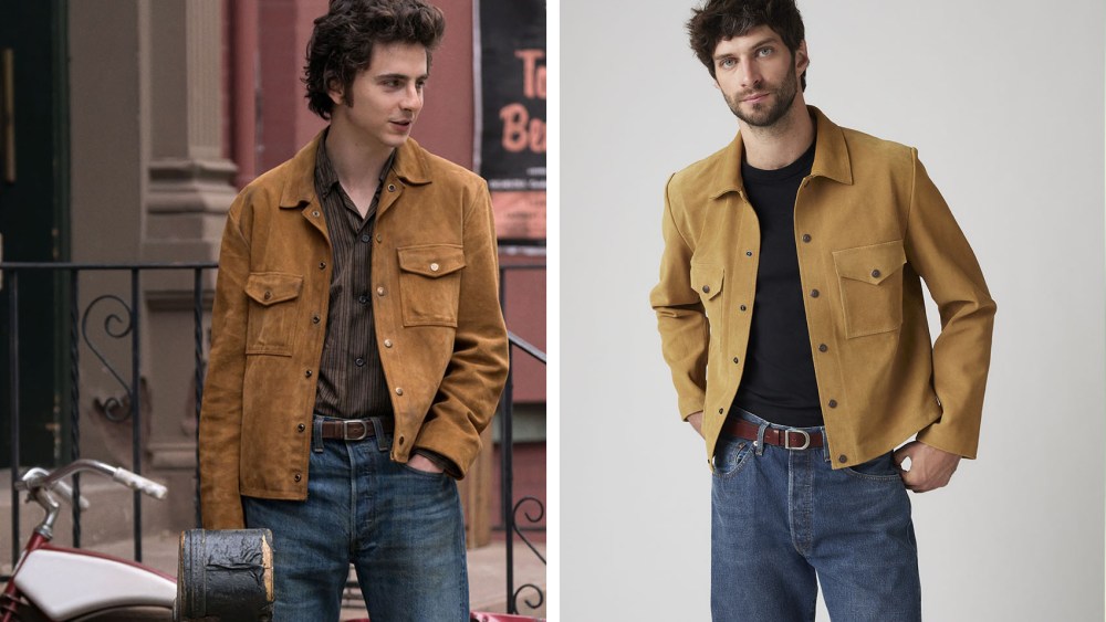 Levi's x A Complete Unknown Campaign, timothee chalamet, bob dylan movie