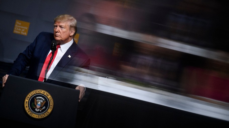 President-elect Donald Trump's tariff threats were among the year's most prominent rhetoric.