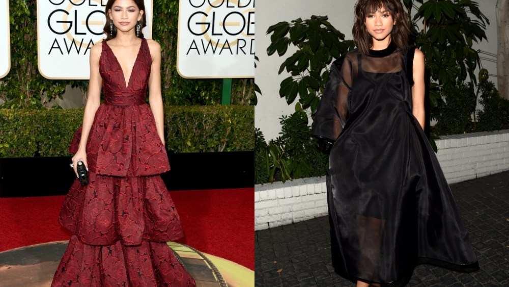 Zendaya at Golden Globes.