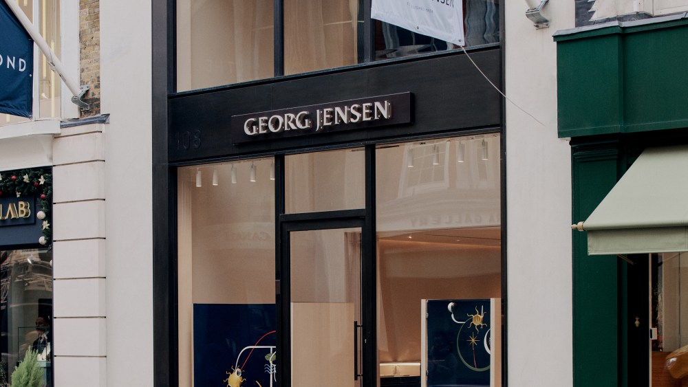 Georg Jensen flagship on Bond Street in London
