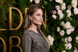 BEVERLY HILLS, CALIFORNIA - JANUARY 05: Angelina Jolie attends the 82nd Annual Golden Globe Awards at The Beverly Hilton on January 05, 2025 in Beverly Hills, California. (Photo by Amy Sussman/Getty Images)