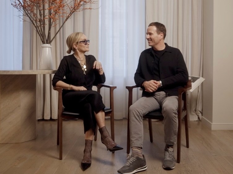 Celebrity facialist Joanna Czech and Hårklinikken founder Lars Skjøth.