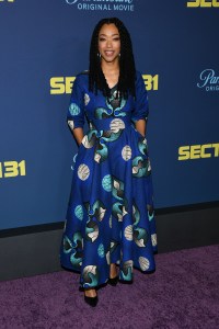 Sonequa Martin-Green at the "Star Trek: Section 31" World Premiere held at Jazz at Lincoln Center on January 22, 2025 in New York, New York.