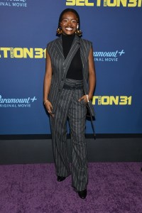 Celia Rose Gooding at the "Star Trek: Section 31" World Premiere held at Jazz at Lincoln Center on January 22, 2025 in New York, New York.
