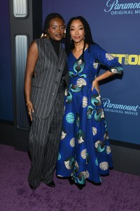 Celia Rose Gooding, Sonequa Martin-Green at the "Star Trek: Section 31" World Premiere held at Jazz at Lincoln Center on January 22, 2025 in New York, New York.