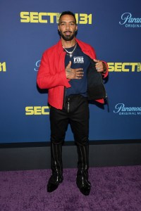 Omari Hardwick at the "Star Trek: Section 31" World Premiere held at Jazz at Lincoln Center on January 22, 2025 in New York, New York.
