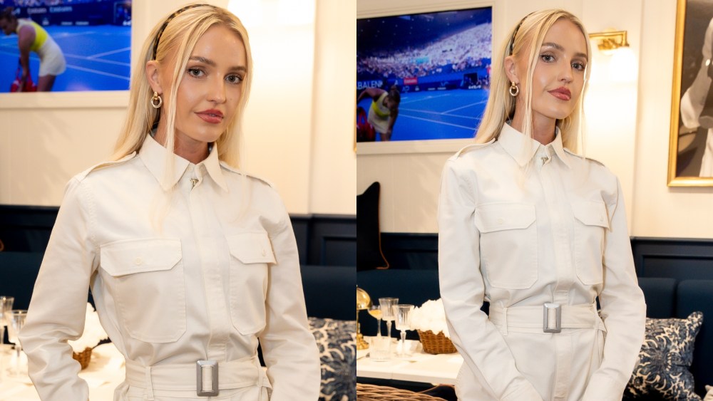 Morgan Riddle at the 2025 Australian Open on Jan. 12 in Melbourne, Ralph Lauren, jumpsuit, tennis