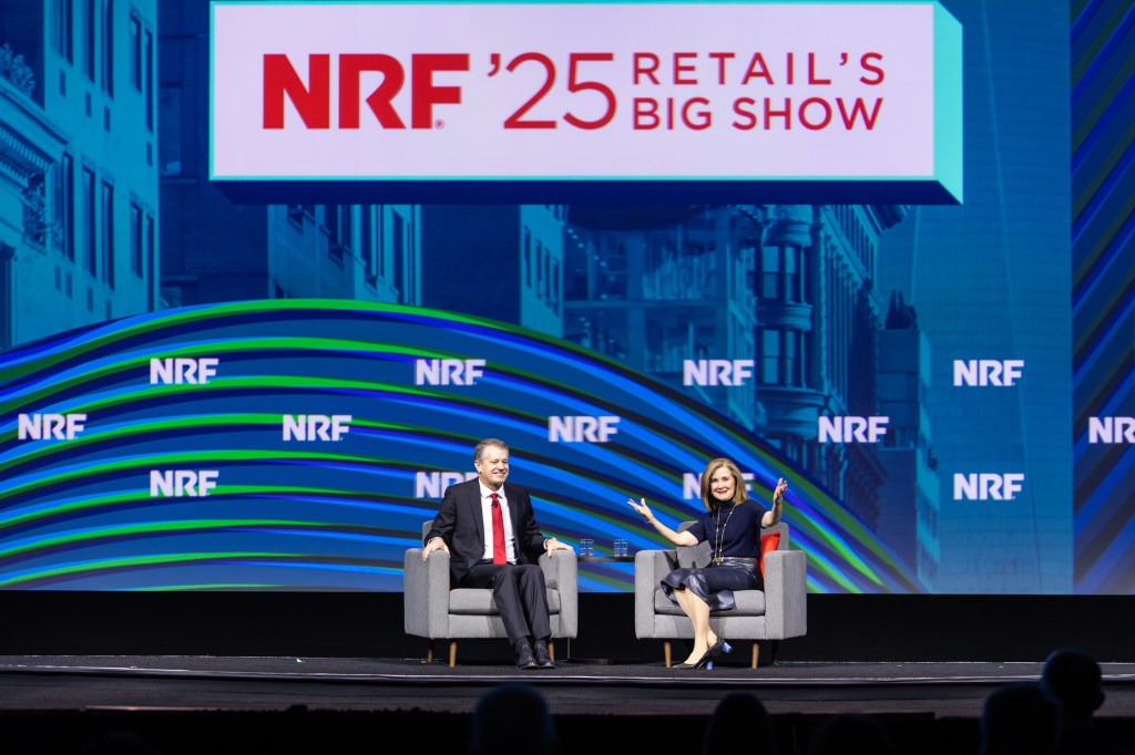 Walmart's John Furner and Nvidia's Azita Martin.
