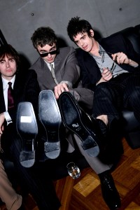 Gene Gallagher, Lennon Gallagher and guest