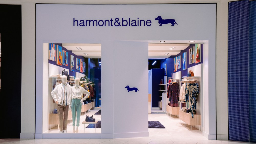 The Harmont & Blaine boutique at Miami's Aventura Mall.