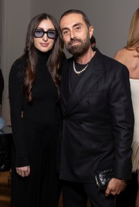 Yasmin Mansour and Giambattista Valli
