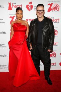 NEW YORK, NEW YORK - JANUARY 30: (L-R) Sanaa Lathan and Rubin Singer attend the The American Heart Association's Red Dress Collection Concert 2025 on January 30, 2025 in New York City. (Photo by Astrid Stawiarz/Getty Images for The American Heart Association)