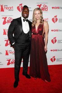 NEW YORK, NEW YORK - JANUARY 30: (L-R) Ackeem Emmons and Ash Wilking attend the The American Heart Association's Red Dress Collection Concert 2025 on January 30, 2025 in New York City. (Photo by Astrid Stawiarz/Getty Images for The American Heart Association)