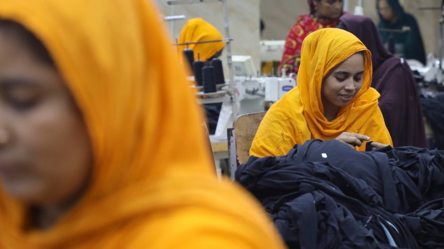 Garment workers in Bangladesh