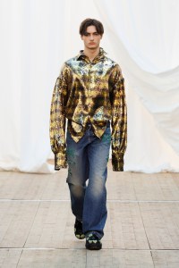 Bluemarble  Men's Fall 2025 Ready-to-Wear Collection at Paris Men's Fashion Week