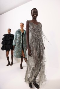 Backstage at Christian Dior Spring 2025 Couture at Paris Couture Week