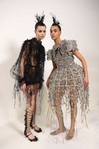 Backstage at Christian Dior Spring 2025 Couture at Paris Couture Week