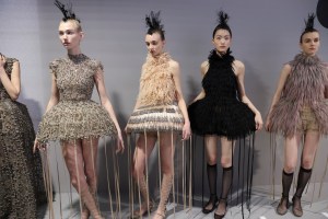 Backstage at Christian Dior Spring 2025 Couture at Paris Couture Week
