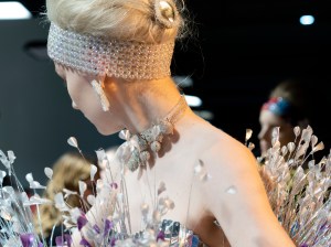 Backstage at Germanier Spring 2025 Couture at Paris Couture Week