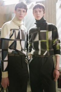 Backstage at Hermes Men's Fall 2025 Ready to Wear Show