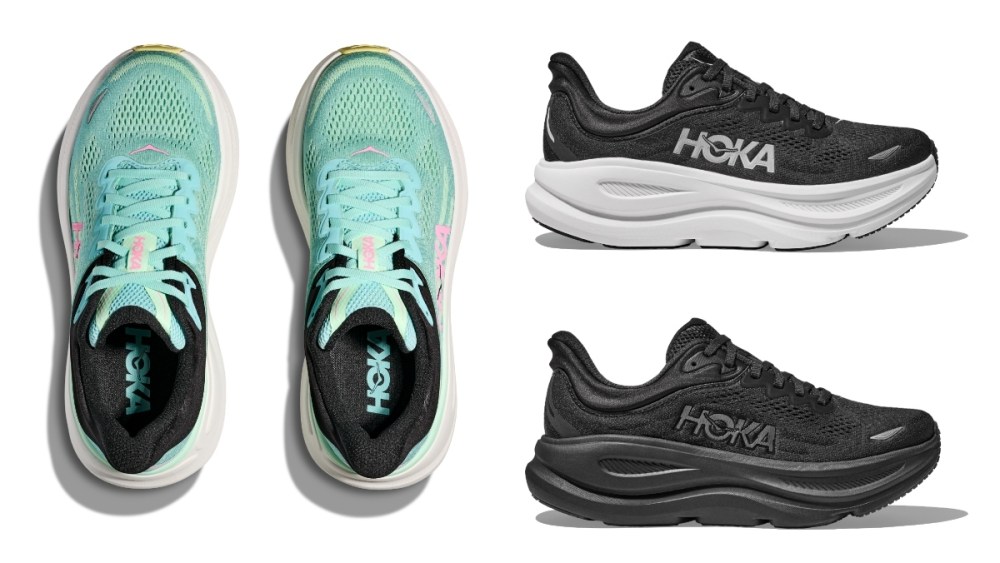 Hoka's Bondi 9 sneaker.