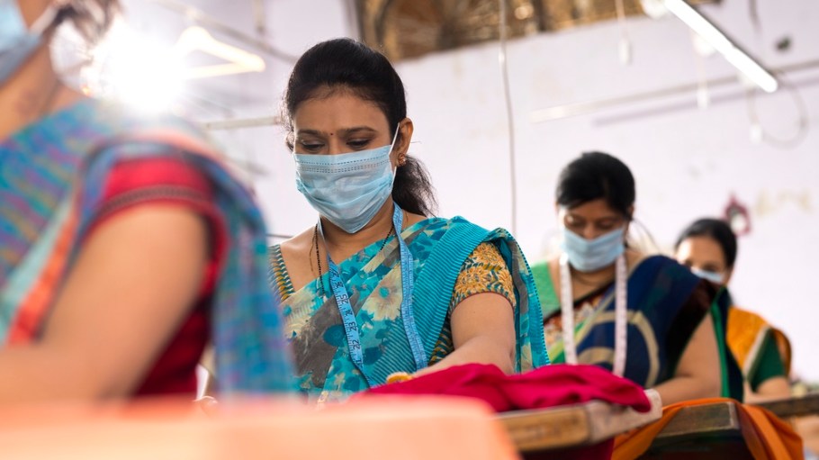 India garment workers