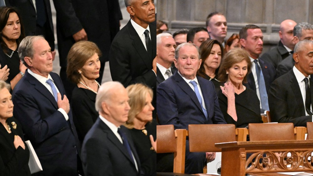 Politicians attend the state funeral service for former U.S. President Jimmy Carter at the Washington National Cathedral in Washington, D.C.
