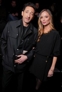 Adrien Brody and Georgina Chapman