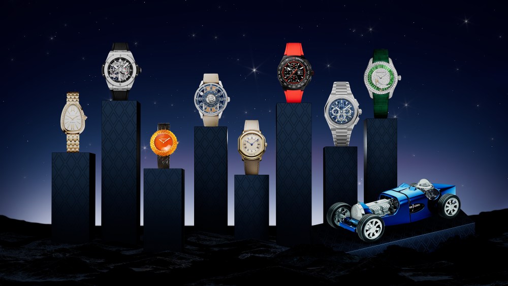 A selection of the 2025 novelties making their debut at the LVMH Watch Week in New York City.