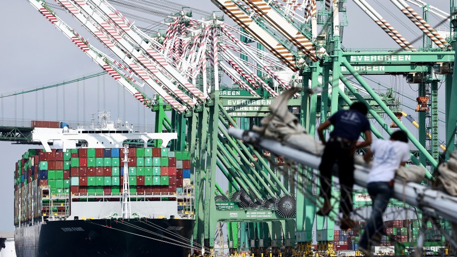 Law enforcement arrested eight defendants, including logistics execs, warehouse owners and truck drivers, for smuggling in fake goods from China.