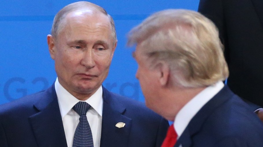 Russian President Vladimir Putin and U.S. President Donald Trump.
