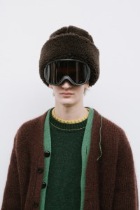Backstage at Sacai Fall 2025 Ready-to-Wear Show
