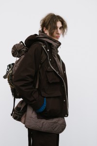 Backstage at Sacai Fall 2025 Ready-to-Wear Show