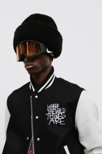 Backstage at Sacai Fall 2025 Ready-to-Wear Show