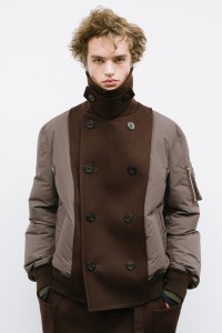Backstage at Sacai Fall 2025 Ready-to-Wear Show