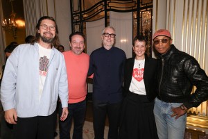 Pedro Winter, Emmanuel Perrotin, Loic Villepontoux, Pharrell Williams