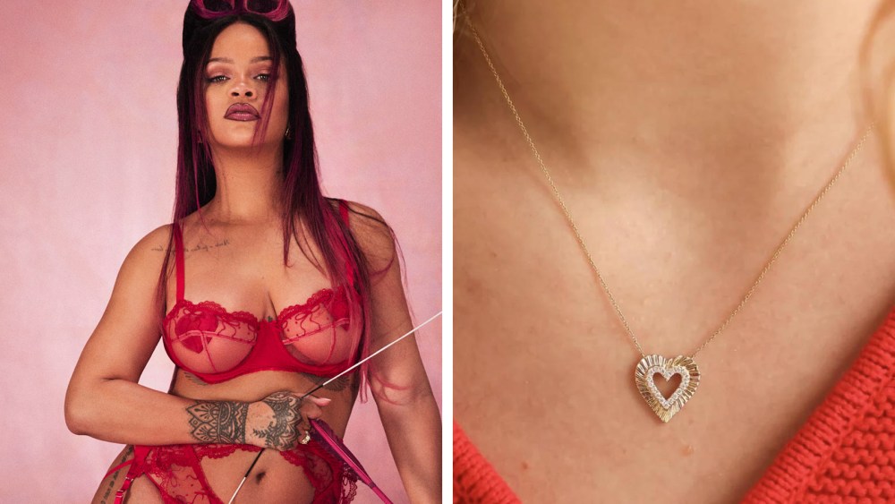 rihanna savage x fenty lingerie, rihanna, valentines day collections 2024 in fashion makeup beauty jewelry and more