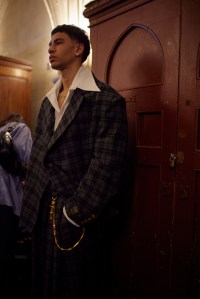 Backstage at Willy Chavarria Fall 2025 Ready-to-Wear Collection