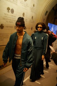 Backstage at Willy Chavarria Fall 2025 Ready-to-Wear Collection