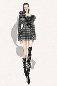"The power of femininity and iconic styles of female leaders." - Hanako Mae
