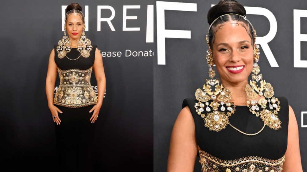 US singer, songwriter Alicia Keys arrives for the 67th Annual Grammy Awards at the Crypto.com Arena in Los Angeles on February 2, 2025.