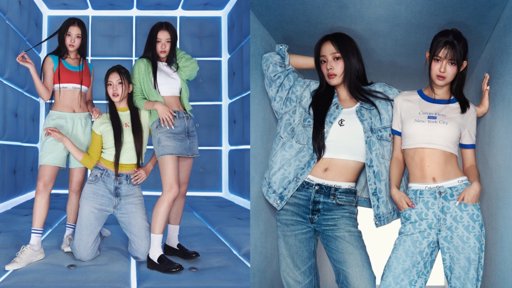 Calvin Klein's Spring 2025 Denim Campaign Photos With NJZ's Minji, Hanni, Danielle, Haerin and Hyein