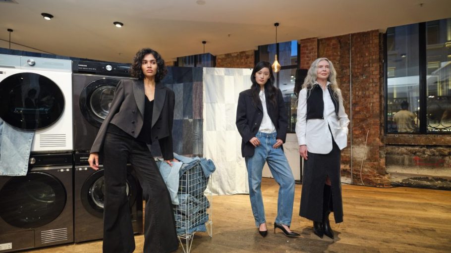 British denim brand E.L.V. Denim’s held its first-ever presentation during London Fashion Week.