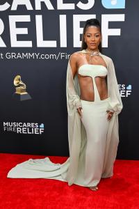 Victoria Monét at the 67th GRAMMY Awards held at the Crypto.com Arena on February 2, 2025 in Los Angeles, California.