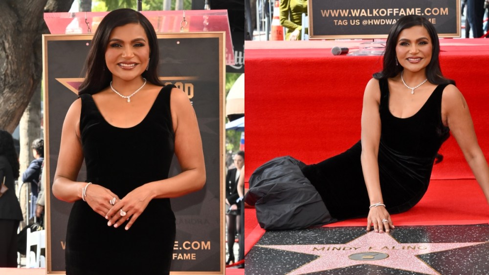 Mindy Kaling is honored with a star on the Hollywood Walk of Fame on Feb. 18 in Los Angeles, The New Arrivals, peplum trend