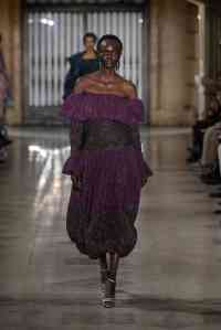 Prabal Gurung Fall 2025 ready-to-wear collection at New York Fashion Week.