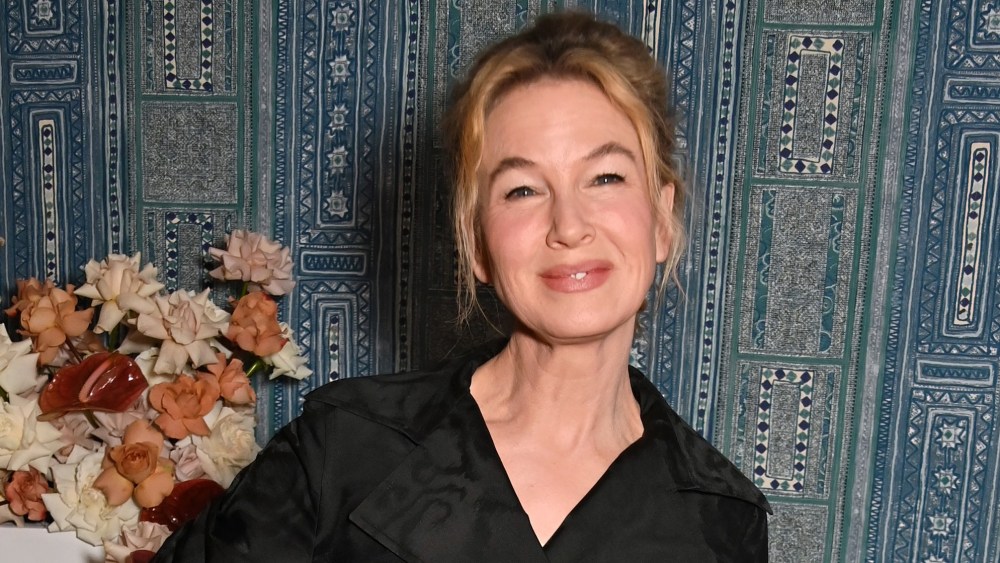 Renee Zellweger attends an exclusive screening of "Bridget Jones: Mad About the Boy" at The Soho Hotel on January 31, 2025 in London, England.