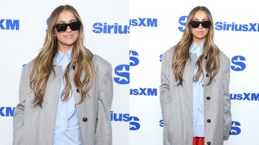 Tate McRae visits SiriusXM on Feb. 26 in New York, Stella McCartney